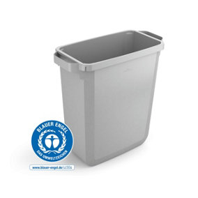 Durable DURABIN ECO 60L Rectangular - Food Safe Waste Recycling Bin - Grey