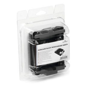 Durable DURACARD ID 300 Badge Printer Black Ribbon Tape - 500 Monochrome Cards