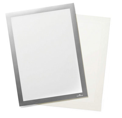 Durable DURAFRAME GRIP Fabric Adhesive Magnetic Signage Frame - A4 ...