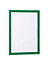 Durable DURAFRAME Self Adhesive Magnetic Signage Frame - 10 Pack - A4 Green
