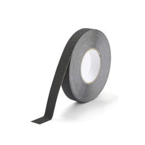 Durable DURALINE GRIP Heavy Duty Anti Slip Floor Tape - 25mm x 15m - Black