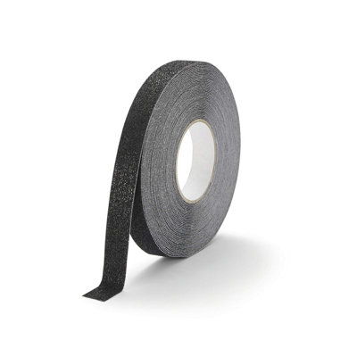 Durable DURALINE GRIP+ Heavy Duty Anti Slip Floor Tape - 25mm x 15m - Black