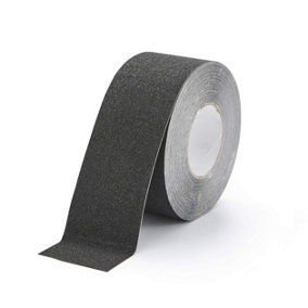 Durable DURALINE GRIP Heavy Duty Anti Slip Floor Tape - 75mm x 15m - Black