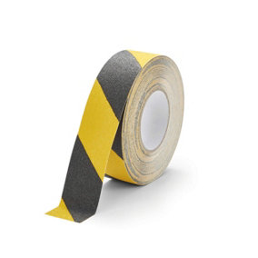 Durable DURALINE GRIP Strong Anti Slip Hazard Warning Floor Tape - 50mm x 15m