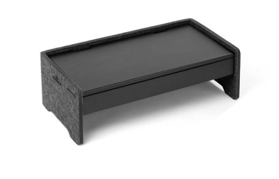 Durable Felt Lined Metal Drawer for Monitor Riser Stand - 47 x 22 cm
