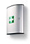 Durable First Aid Box Lockable First Aid Cabinet in Silver