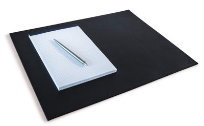 Durable Genuine Leather Non-Slip Desk Mat PC Keyboard Pad - 42x30 cm - Black Price Comparisons | Compare The Build