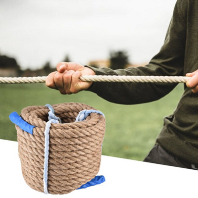 Durable Jute Rope for Outdoor Climbing and Tug of War-Versatile ...