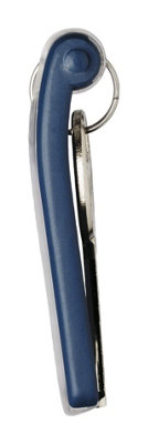 Durable Key Clips Organisational Label Hooks - 6 Pack - Dark Blue