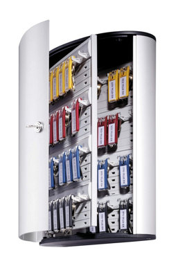 Durable Key Safe 48 Lock Box - Holds 48 Keys - Includes 6 Key Clips