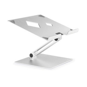 Durable Laptop Stand Rise, Ergonomic & Adjustable Laptop Stand, Silver