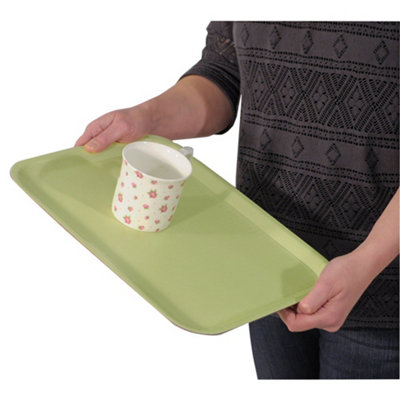 Durable Lightweight Non-Slip Lap Tray - Easy to Clean Resin Coated ...
