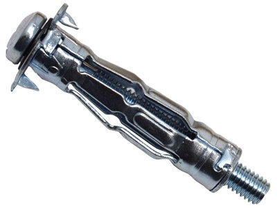 Durable M5 x 37mm Hollow Wall Anchors - 100 Pack for Reliable Fixing Solutions