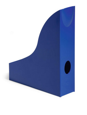 Durable Magazine Rack Document Holder Desk File Organiser - A4 Blue