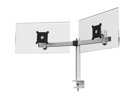 Durable Monitor Mount PRO for 2 Screens - Desk Clamp Attachment