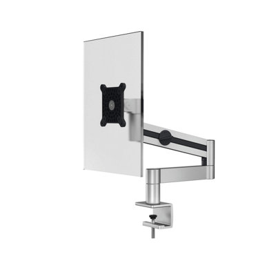 Durable Monitor Mount PRO with Arm for 1 Screen - Desk Clamp Attachment