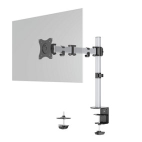 Durable Monitor Mount SELECT for 1 Screen, Desk Mount Included