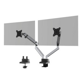 Durable Monitor Mount SELECT PLUS for 2 Screens, Desk Mount Included