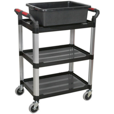 Durable Plastic Storage Tray 575 x 430 x 180mm for Workshop and ...
