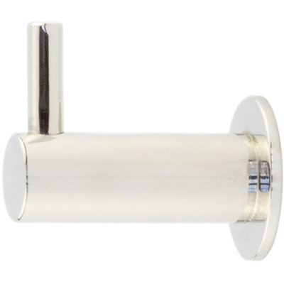 Durable Polished Nickel Cupboard Hook for Stylish Organization - Wall Mounted Clothing Hook