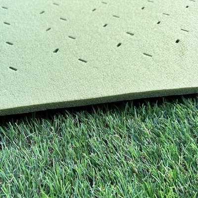 Durable Polyethylene Artificial Grass Underlay 10mm Thick for Enhanced ...