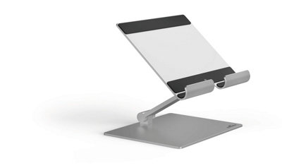 Durable Premium Aluminium Tablet Holder Rise Desk Stand - Foldable