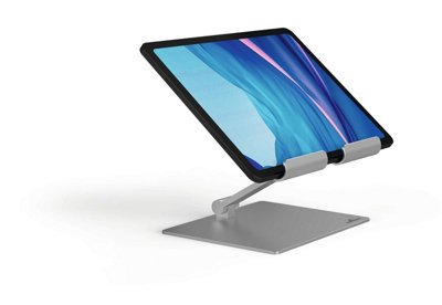 Durable Premium Aluminium Tablet Holder Rise Desk Stand - Foldable