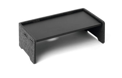 Durable Premium Felt Monitor Riser Laptop Stand - Height-Adjustable Shelf