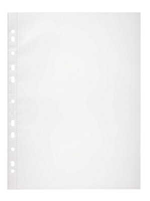Durable Recycled Punched Pocket PREMIUM Sleeve Wallets - 100 Pack - A4 ...