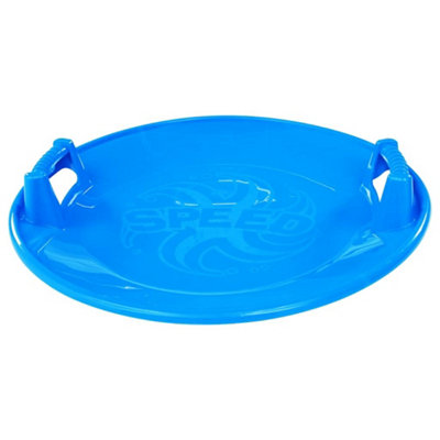 Durable Round Sledge Blue 66.5 cm PP