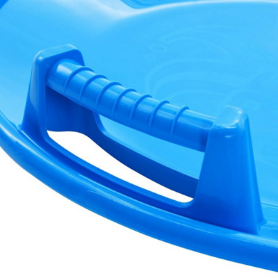 Durable Round Sledge Blue 66.5 cm PP
