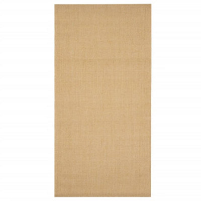 Durable Rug Natural Sisal 100x200 cm
