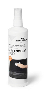 Durable SCREENCLEAN Streak-Free Anti-Static Screen Cleaning Spray Fluid - 250ml