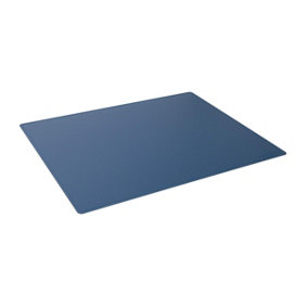 Durable Smooth Non-Slip Desk Mat Laptop PC Keyboard Mouse Pad - 53x40 cm - Blue