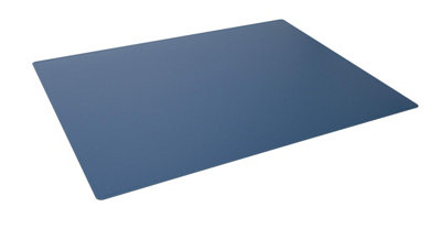 Durable Smooth Non-Slip Desk Mat Laptop PC Keyboard Mouse Pad - 65x50 cm - Blue
