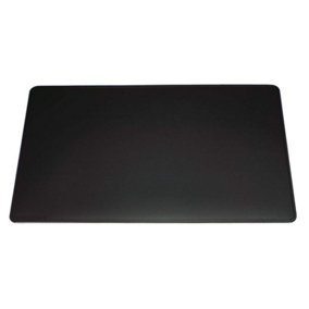 Durable Smooth Non-Slip Desk Mat Laptop PC Keyboard Mouse Pad - 65x52 cm - Black