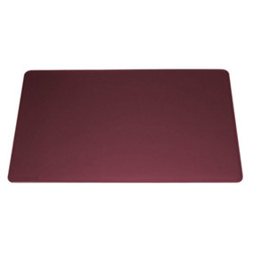 Durable Smooth Non-Slip Desk Mat Laptop PC Keyboard Mouse Pad - 65x52 cm - Red