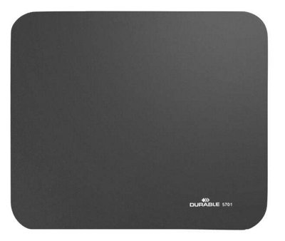 Durable Smooth Non-Slip Foam Precision Mouse Pad - 26 x 22 cm - Charcoal Black