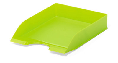 Durable Stackable Letter Tray Document Organiser Paper File - A4+ Green