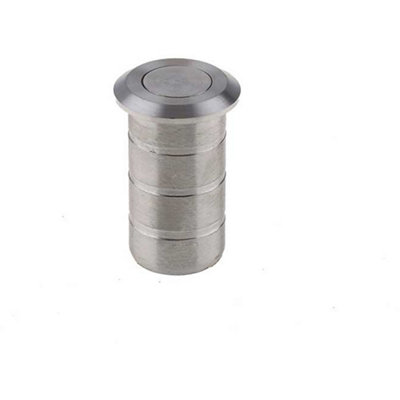 Durable Stainless Steel Floor Bolt Socket for Concrete - 20x25mm Dust Proof Design