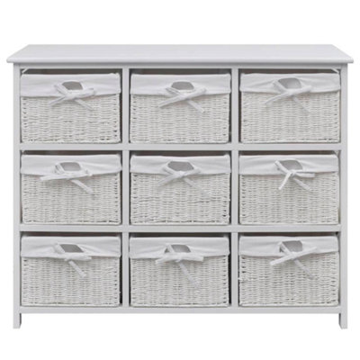 Durable Storage Cabinet Akron White