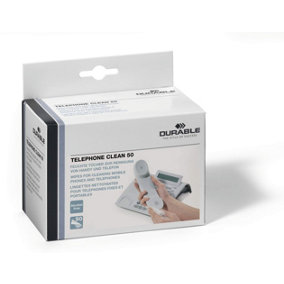 Durable Streak-Free Phone Cleaning Wipes - 50 Biodegradable Sachets
