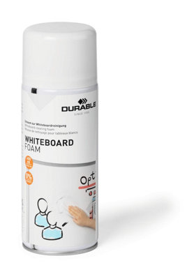 Durable Streak-Free Whiteboard Cleaner and Restorer Spray Foam - 400ml