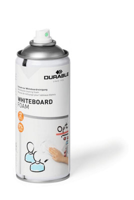 Durable Streak-Free Whiteboard Cleaner and Restorer Spray Foam - 400ml