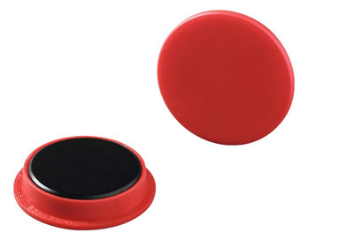 Durable Strong Circular Button Magnets for Fridge Memos - 20 Pack ...
