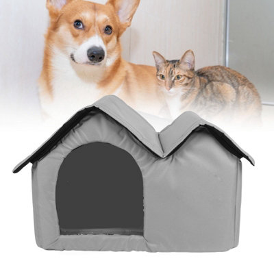 Durable Summer Cooling House for Cats and Dogs-Bite-Resistant Oxford Cloth Design