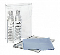 Durable SUPERCLEAN Tech Cleaning Kit with Microfiber - 2x Sprays 6x Sachets