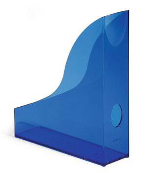 Durable Translucent Magazine Rack Document Desk File Organiser - A4 ...