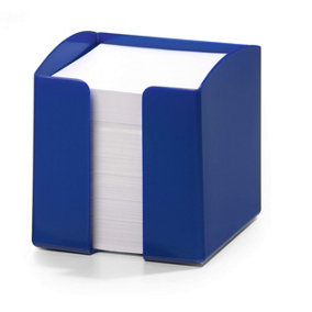 Durable TREND 800 Sheet Note Box Memo Pad Cube - Blue
