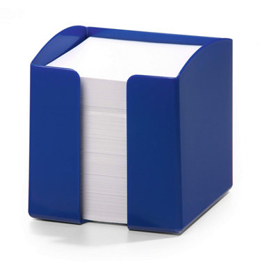 Durable TREND 800 Sheet Note Box Memo Pad Cube - Blue